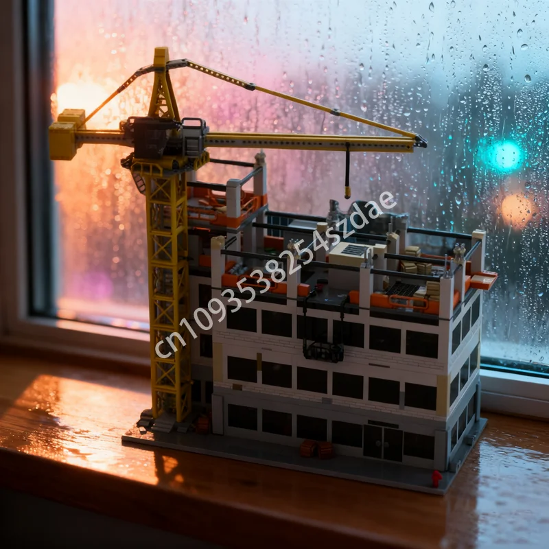 

7184 шт. MOC модульная Fisk Hideout модульная модель строительные блоки сборка DIY рождественские подарки идея кирпич детские игрушки на день рождения