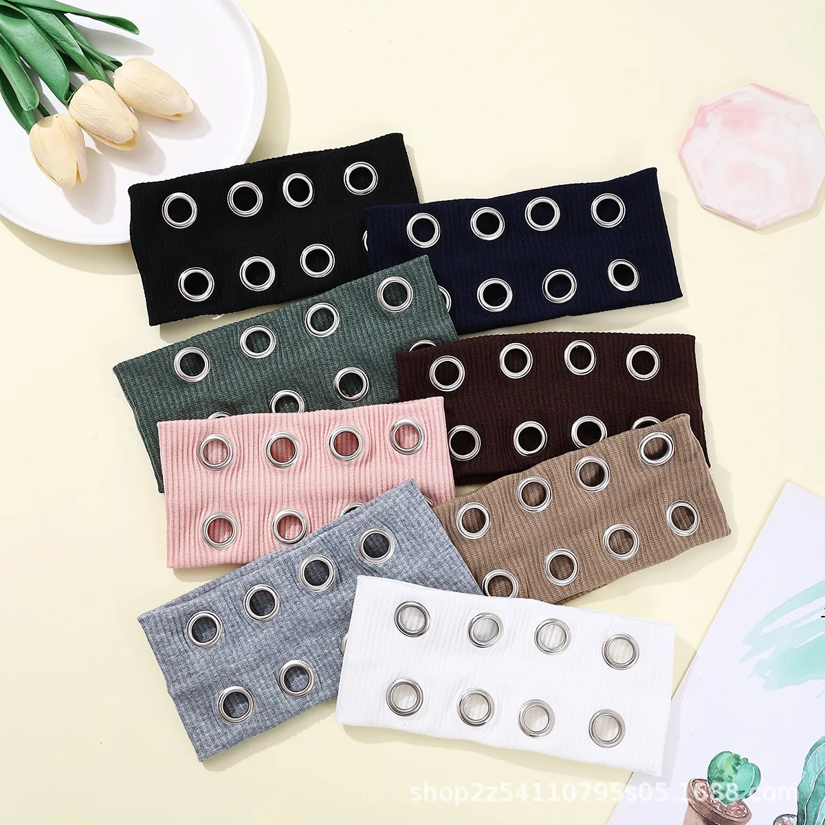 Punk-Style Headbands for Women and Men Rock for Women, Kawaii Aesthetic Hairband Style, Daily Office Party Holiday Gift Trendy