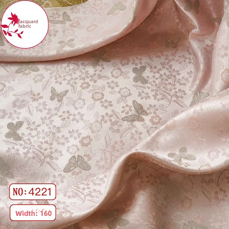 

Мягкая ткань для платья-рубашки в китайском стиле с вышивкой и пуговицами, полиэстер, для домашнего декора