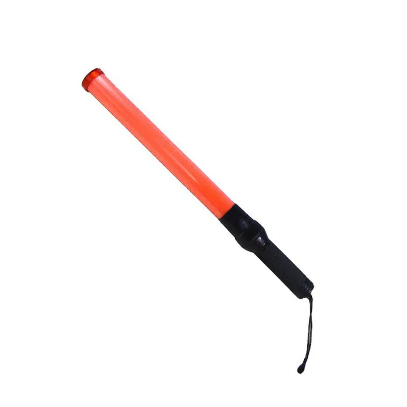 KOOJN-Bastão Recarregável de Tráfego Piscando, Bastão de Aviso, Luz de Sinal de Construção, Fluorescente LED, 54cm