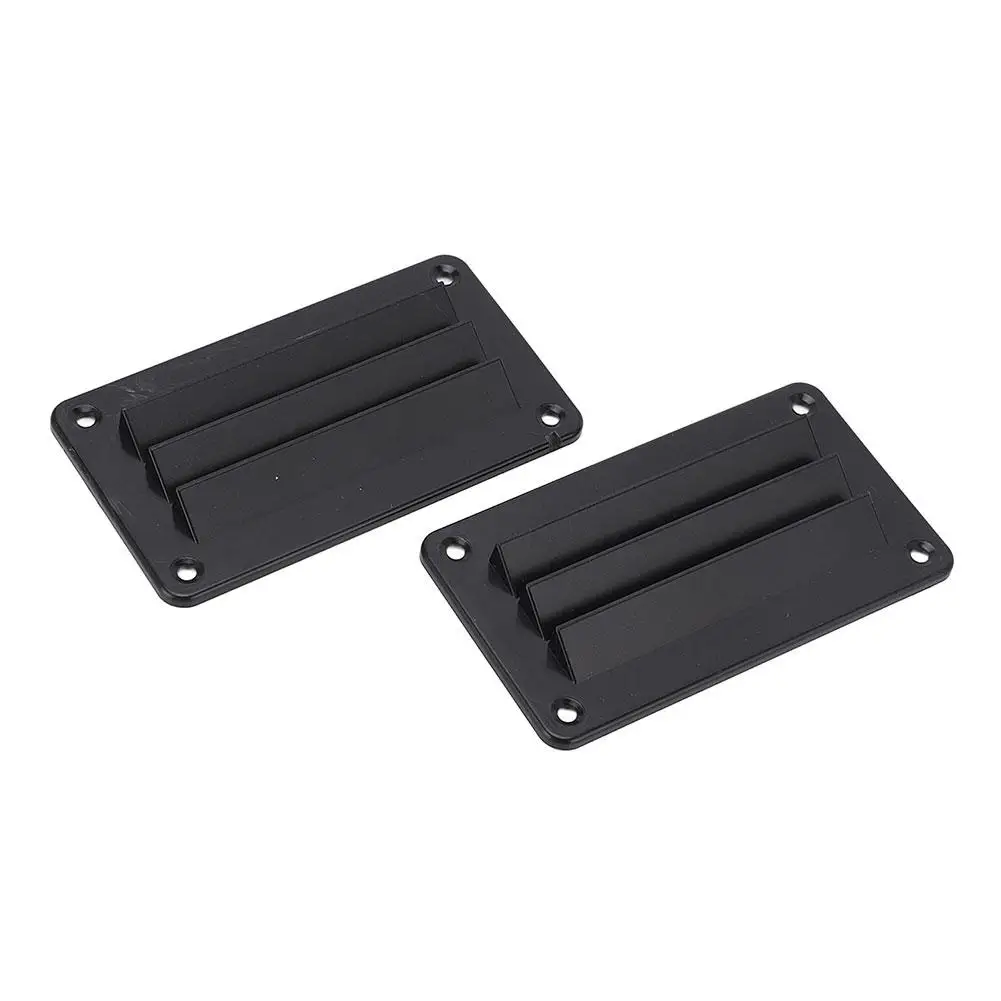 

2Pcs RV Air Vent Louver Vent Cover 140x78mm Professional Bathroom Office Ventilation Outlet Grille Louver for Boat Yacht Ho P6X5