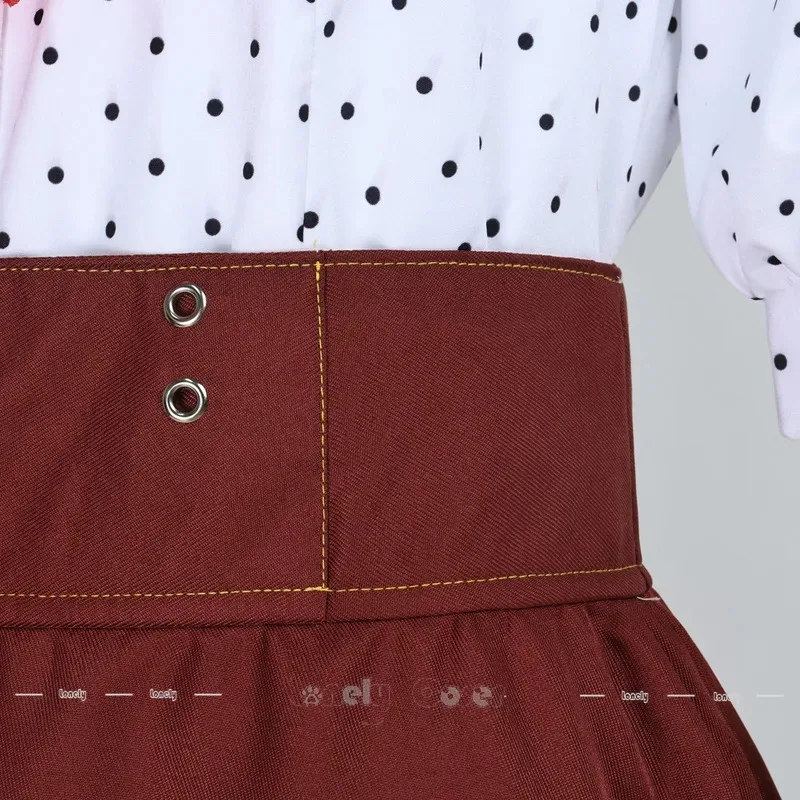 لعبة كلير سبكور: إكسبيديشن 33 صوفي أزياء تنكرية قميص قبعة قلادة الدعامة النساء الفتيات هالوين عيد الميلاد فستان امرأة