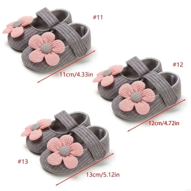 97BE أحذية للأطفال الرضع من الأولاد والبنات بلون واحد، أحذية للأطفال الصغار، أحذية الأميرة، الخطوة الأولى، حذاء المشي، هدية