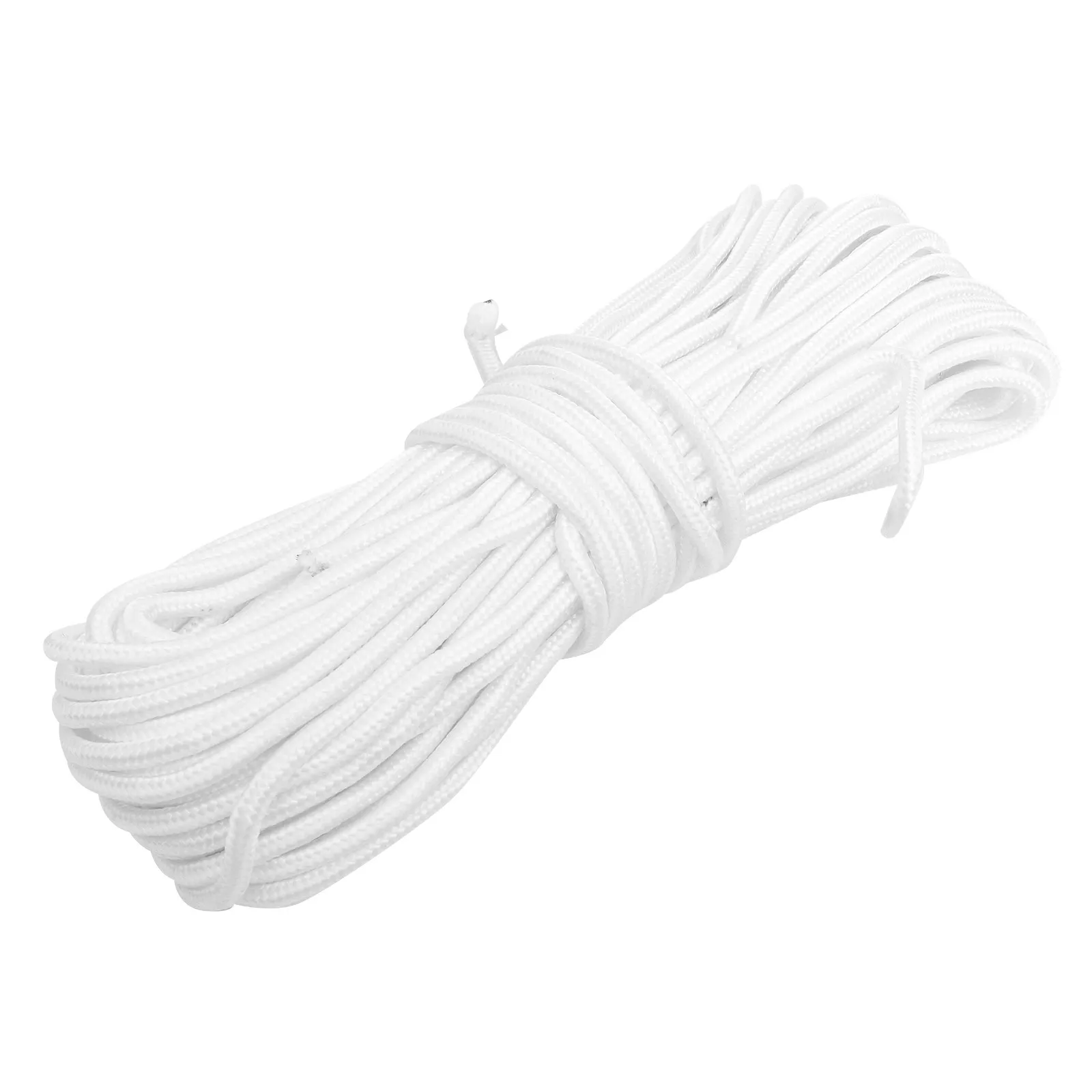 1Pcs Nylon Bundling Rope Braided Multi-Functional Clothesline Rope 30M Long 6Mm Diameter for Camping Outdoor Indoor