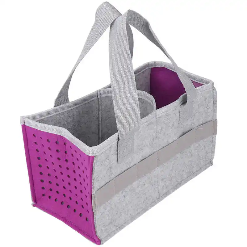 SALUTUYA Étui de transport pour Toniebox Starter Set Sac de rangement de transport Portable, espace jeux poussette Violet Rose