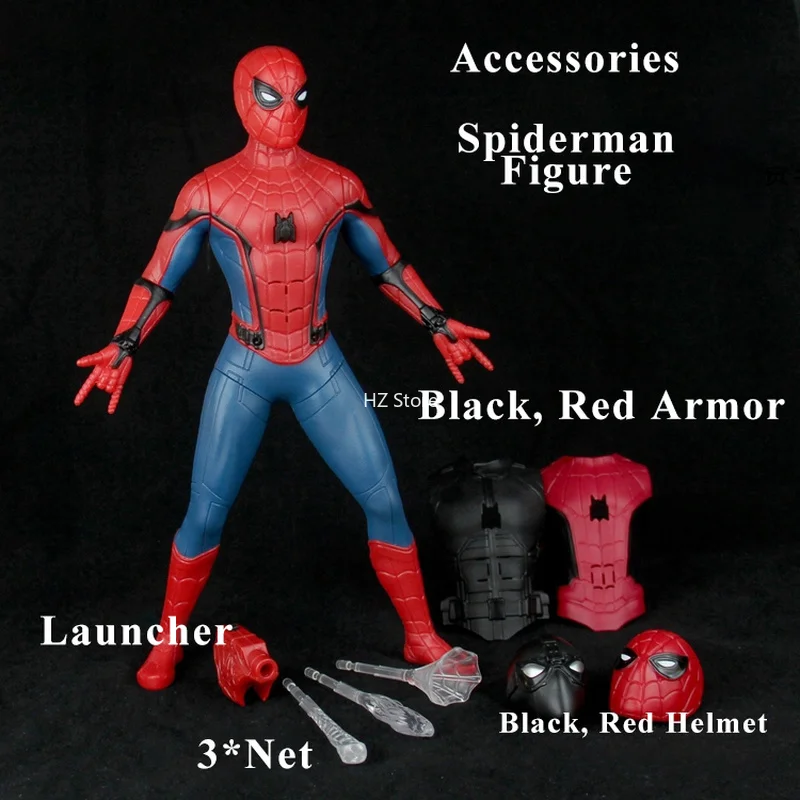 マーベルスパイダーマンデラックストアクションフィギュア、ホームから