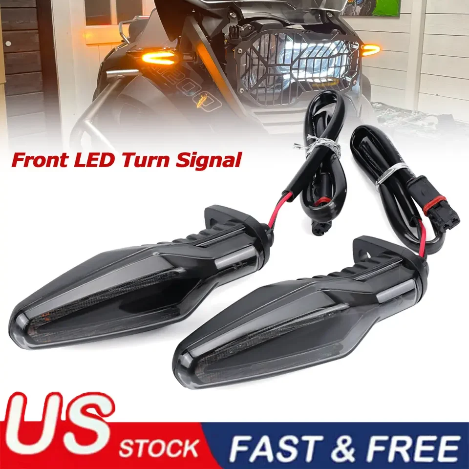 

New Motorcycle Flasher LED Turn Signal Light For BMW F750GS F850GS F850GS ADV F900XR G310GS R NineT Pure Scrambler R1200GS LC