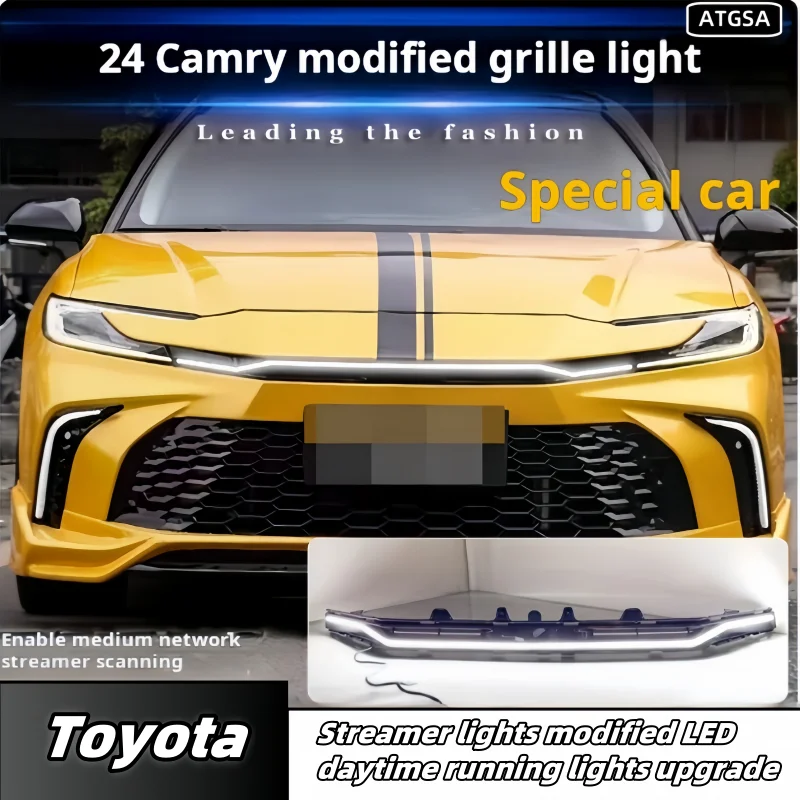 Used for 24 9th generation for Toyota Camry Premium Sports Edition streamer light conversion LED daytime running light upgrade