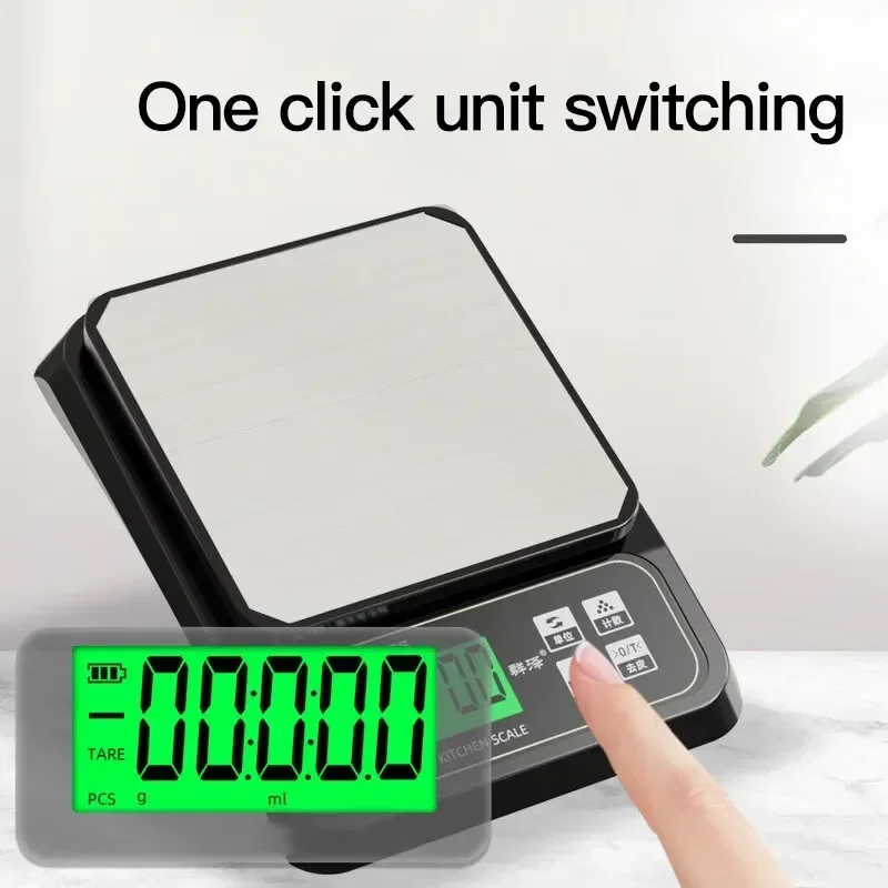 

High Precision Waterproof Kitchen Household Electronic Scale Food Accurate Electronic Scale Can Be Used for Baking Scale Kitchen