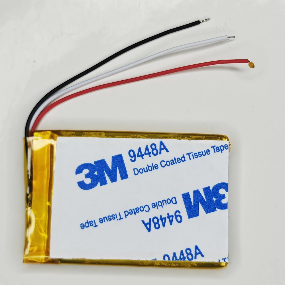 3.8V 1000mAh 3 lines NTC BM101 Battery For BWM BM101 Intelligent LCD key for automobiles