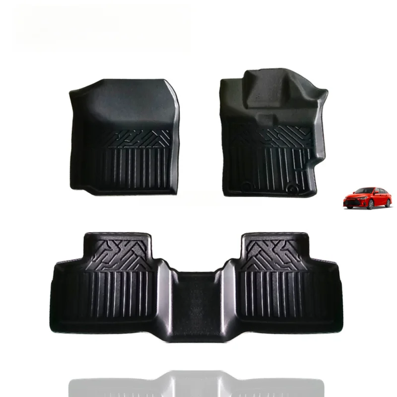 Best Selling Luxury 3D TPE Car Precise Fit Car Floor Wear-Resnt Anti-Car VIOS 2023-2025 High Quality