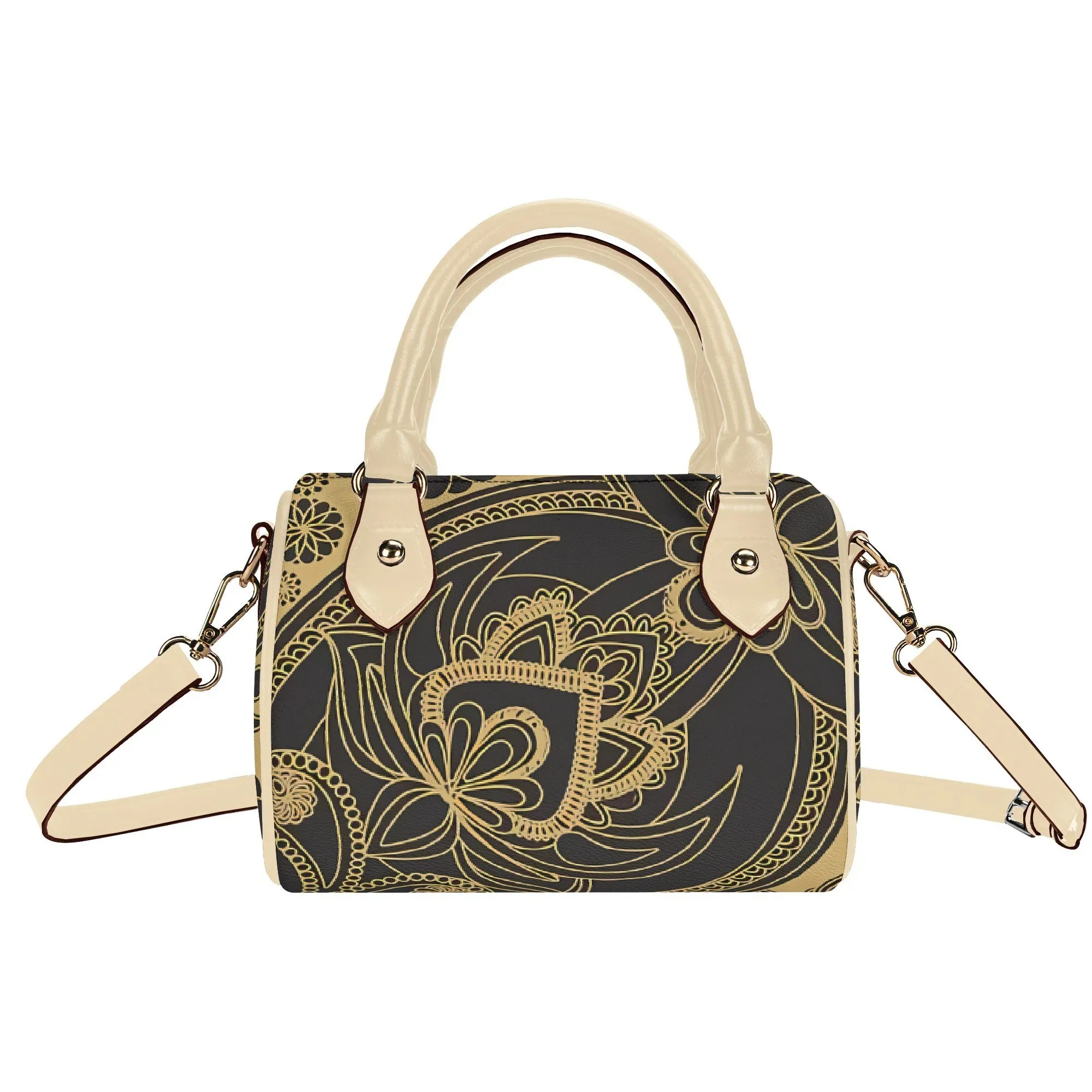

Polynesian Islands Design Art Hd Printed Women'S Shoulder Bag Fashion Pillow Bag Travel Shopping Dual-Use Crossbody Bag