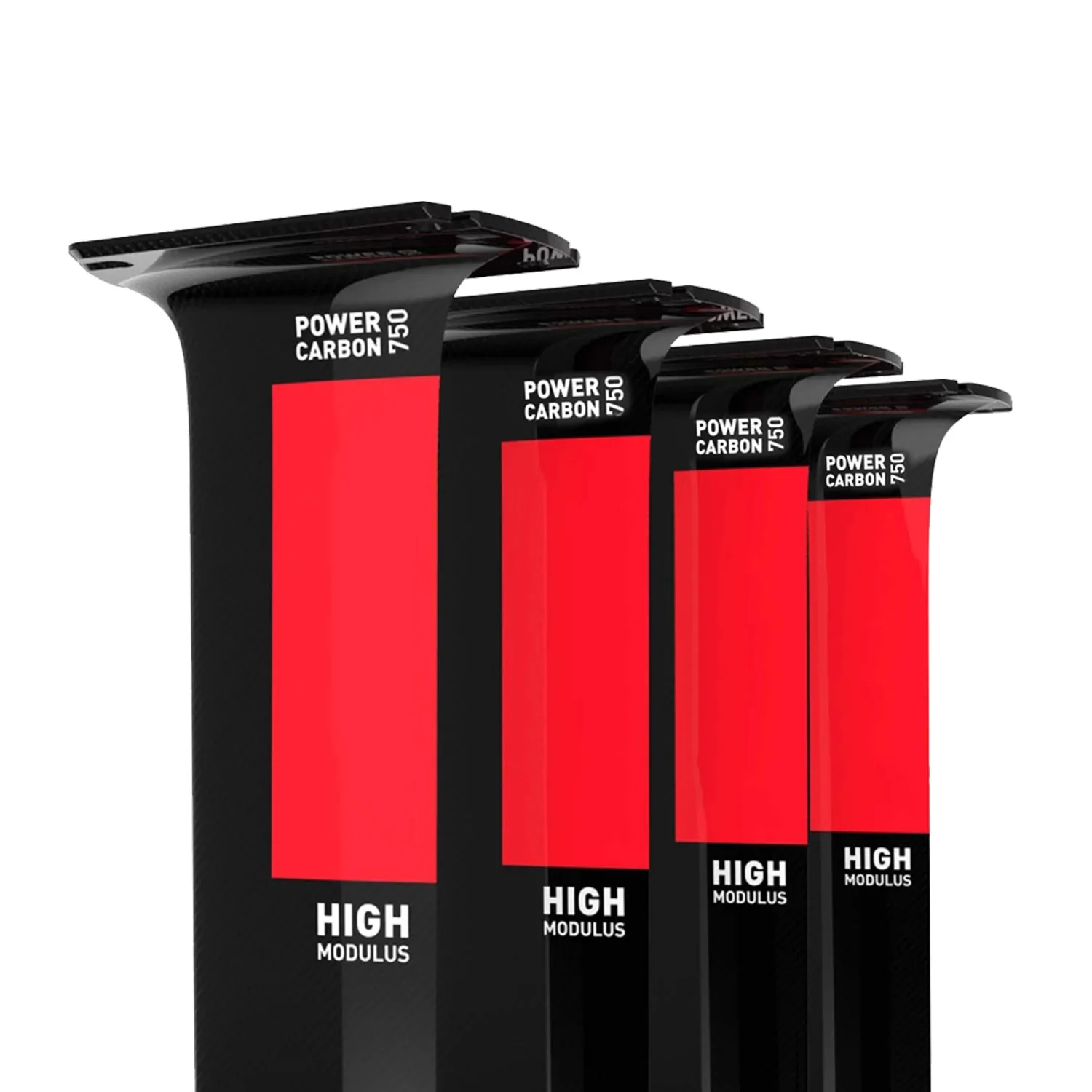 

OEM Factory Axis-GY High Modulus 75cm HM Carbon Mast Black Durable for Kite Surfing Surge Accessory Carbon Surfing