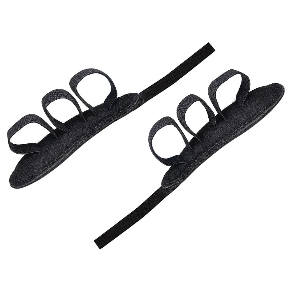 2 قطعة فواصل أصابع القدم للنساء والرجال قابلة لإعادة الاستخدام الورم مصحح مرنة العظام تو مستقيم ليلة استخدام أروح أداة #4