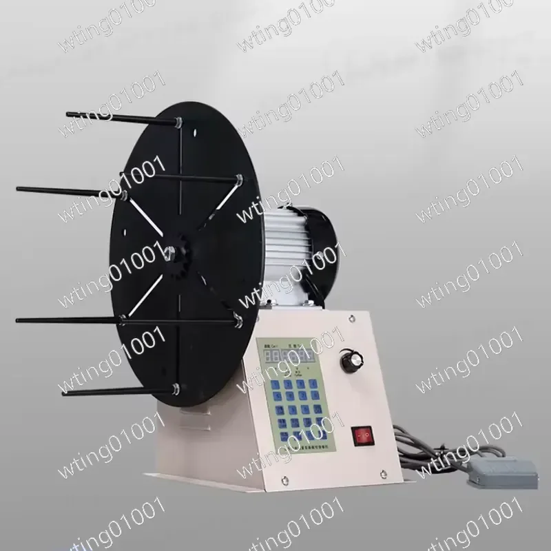 for 350W 500W Automatic CNC Wire Winding Machine 0-999 Rings Adjustable Enameled Wire Coil Winder Electric Winding Tool 220V
