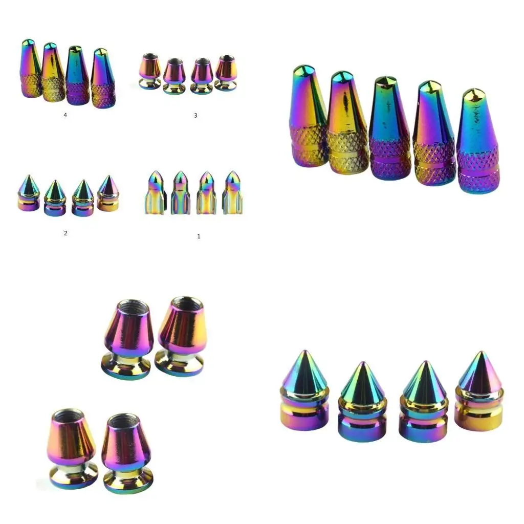 

Y1uc 4pcs Universals Tyres Claps Stem Caps Уникальные красочные шины клапаны штопоры для штопок