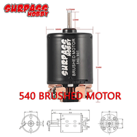 SURPASS HOBBY 540 Brushed Motor 35T 80T 13T 17T 21T 23T 27T 45T 55T 3.175mm Shaft for 1/10 Off-Road Rock Crawler Climbing RC Car