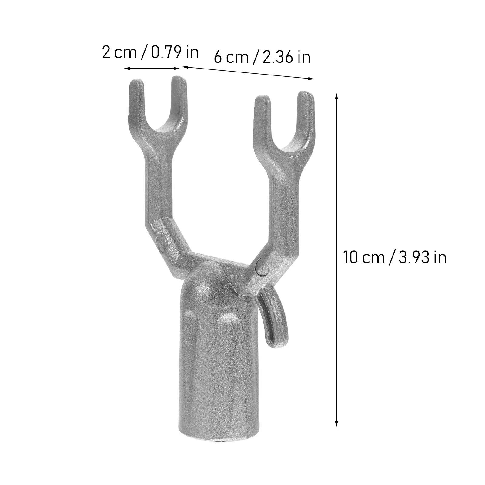 6pcs Metal Branch Support Plants Aluminum Alloy Tree Stake Kit Durable Garden Vineyard Plant Holder Accessories