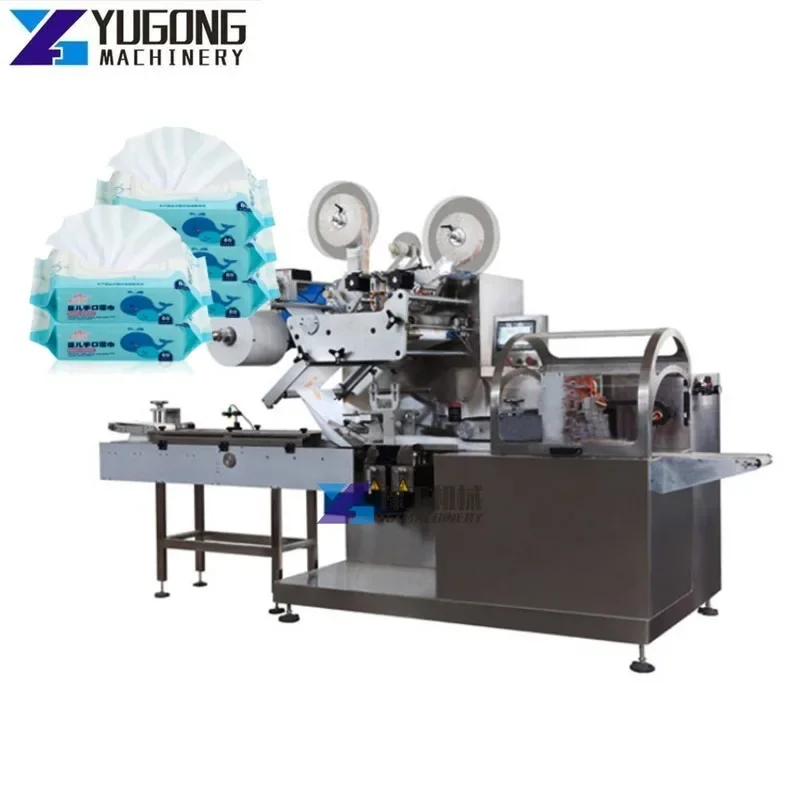 

Fast Speed Single Piece Wet Wipes Making Machine Fully Automatic Baby Wet Tissue Production Machinery