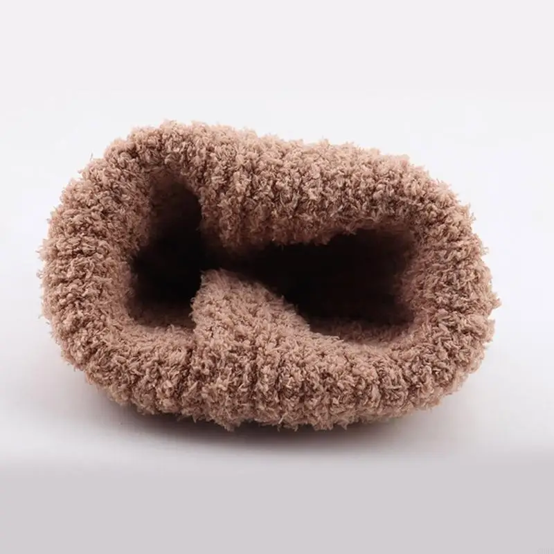 CORB 2Pcs Kids' Hat Scarf Set Autumn Winter Warm Neck Scarf with Matching Beanie Cap Fashionable Cartoon Bonnet Neckerchief