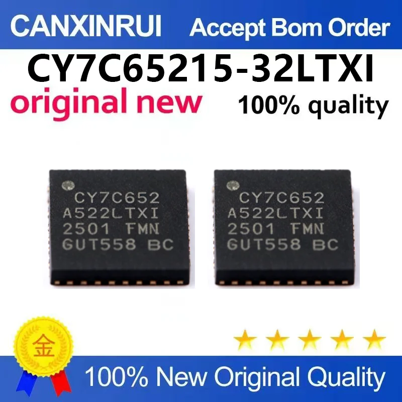 （5pcs-100pcs）In stock CY7C65215-32LTXI 32LTXIT brand new original IC chip CYPRESS microcontroller
