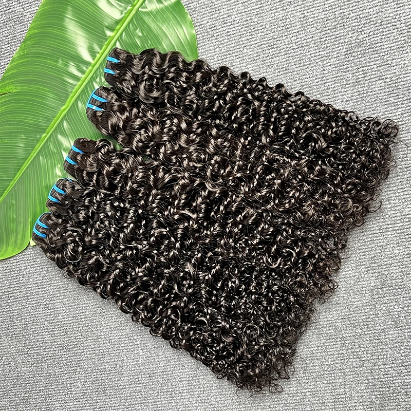 18A 생인모 100% 브라질 워터웨이브 30인치 웻앤웨이브 인모 헤어 익스텐션, 블리치 가능