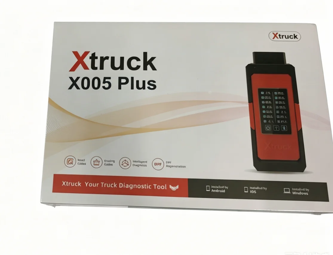 for DPF Regeneration read clear code OBD2 Code Reader Xtruck X005 Plus Professional Heavy Duty Truck Diagnostic Scanner Tool