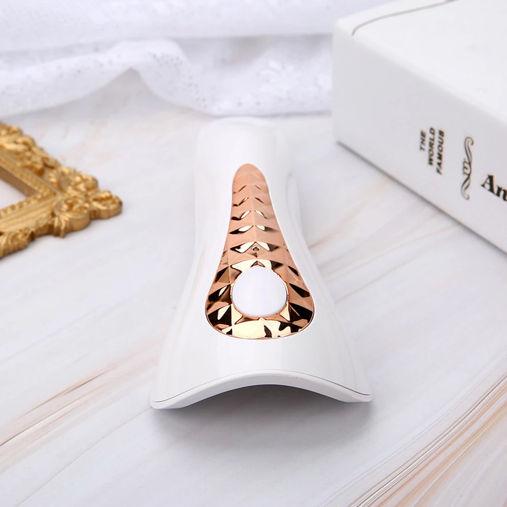 1 stks handheld nageldroger eenvoudige led-lamp gel timer nail art tool gouden wit sneldrogende manicure lamp salon thuis reizen gebruik