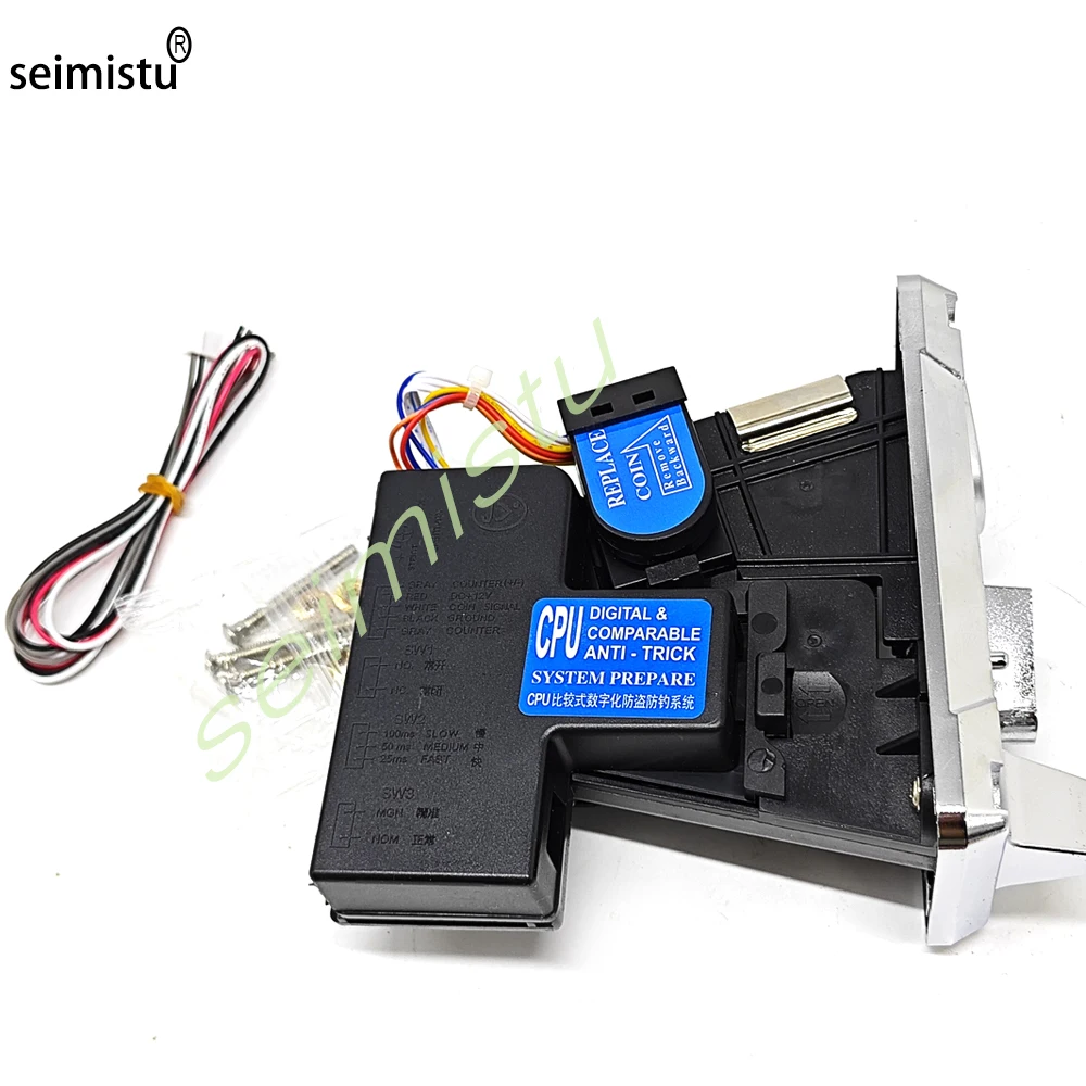 JY133A Münzprüfer CPU Vergleichbare Auswahl Tokens Sammlermechanismus Mit Kabel Für DIY Arcade-Spiel Maschine Teile – Detail 6