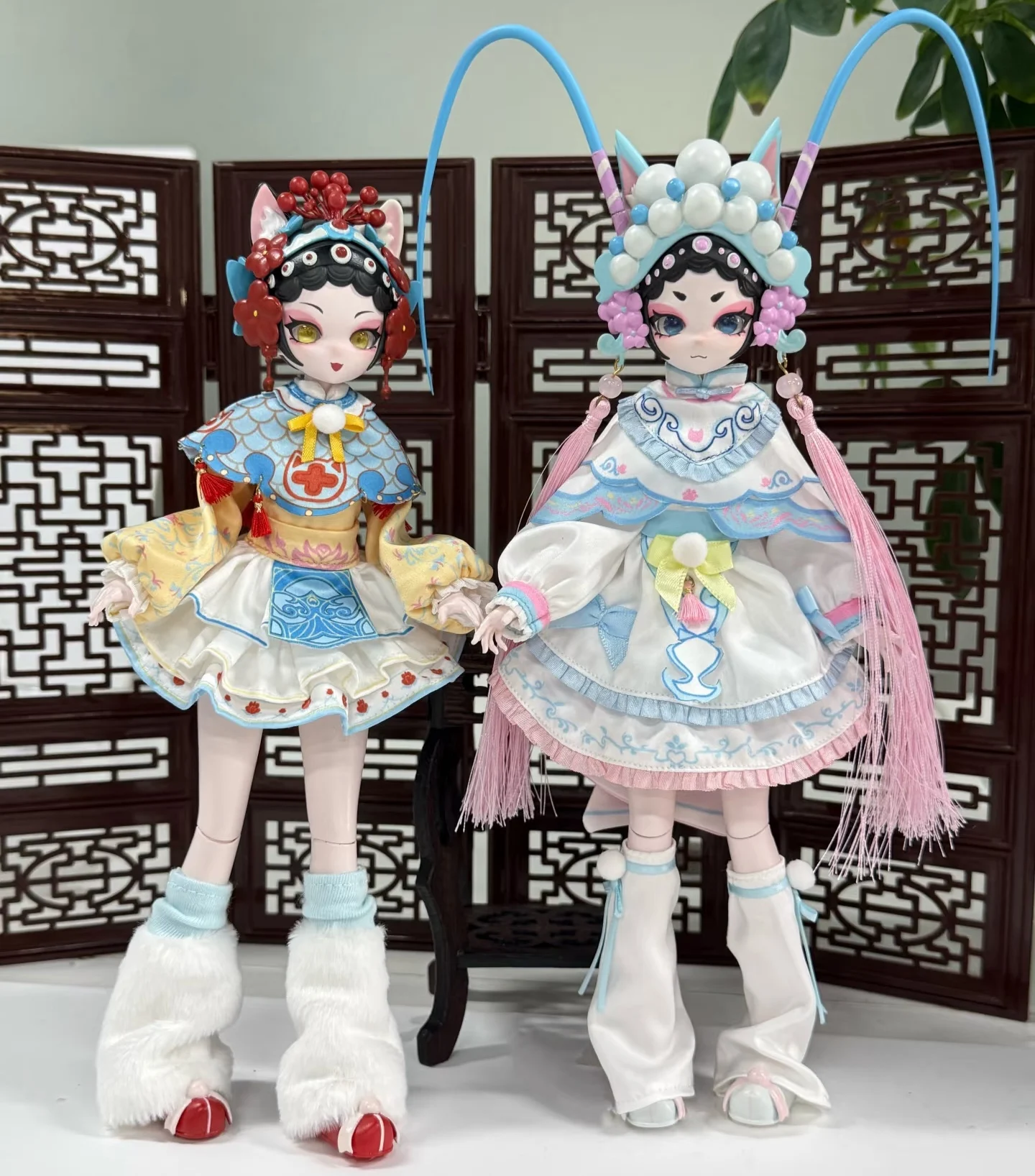 

New Original 1/6 Bjd Doll Mystery Box Joint Movable Doll Chinese Style Opera Doll Pear Garden Dream Changing Ornament Toys Gifts