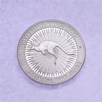 מטבע כסף קנגורו אוסטרלי 1 אונקיה משנת 2016 10 best sales מטבע של 1 אונקיה - №5