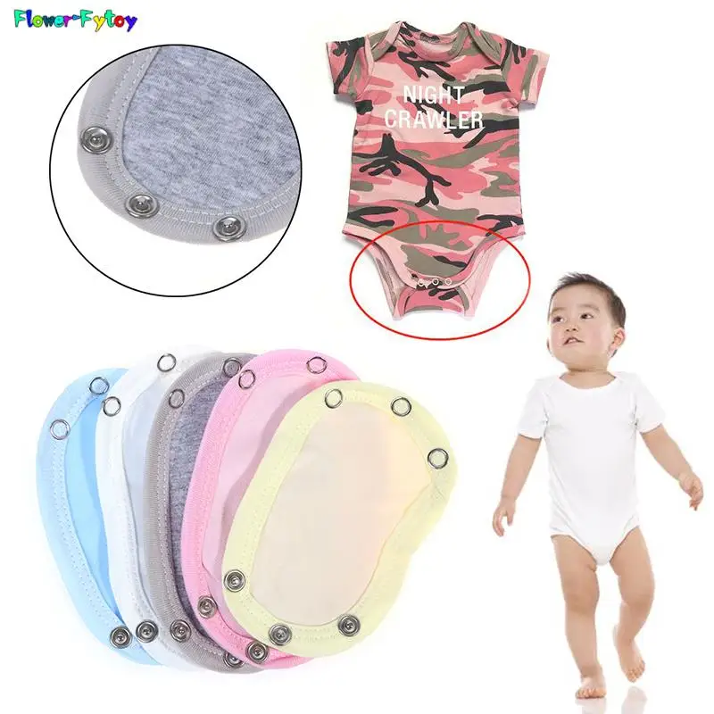 

1pc Super Utility Bodysuit Jumpsuit Diaper Romper Lengthen Extend Film Baby Boys Girls Kids Romper Partner 5 Colors