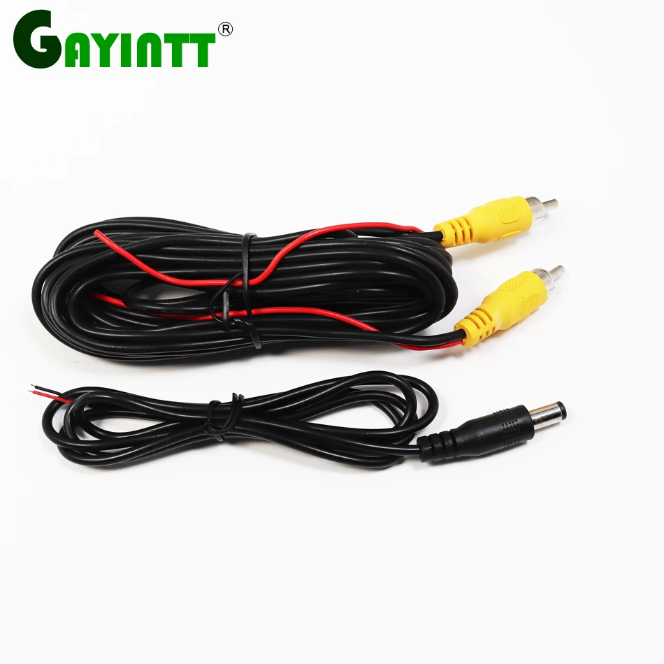 

GAYINTT 6m/10m Video Cable For Car Rear View Camera Universal RCA Wire For Connecting Reverse Camera With Car Multimedia Monitor