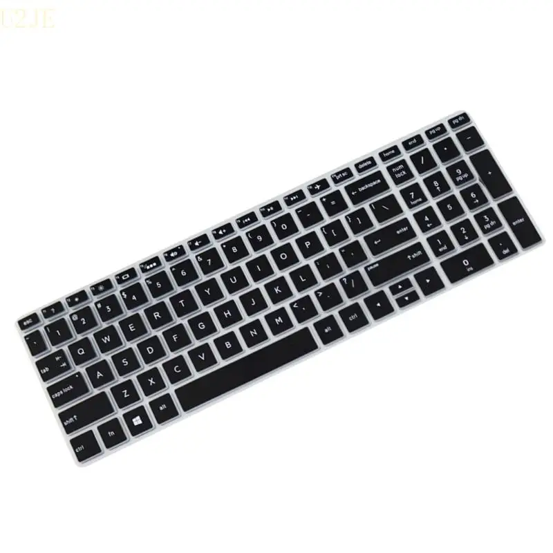 U2JE Silicone Keyboard Cover Skin For Star 15s-dy0002TX CS1006TX Laptops Keyboards
