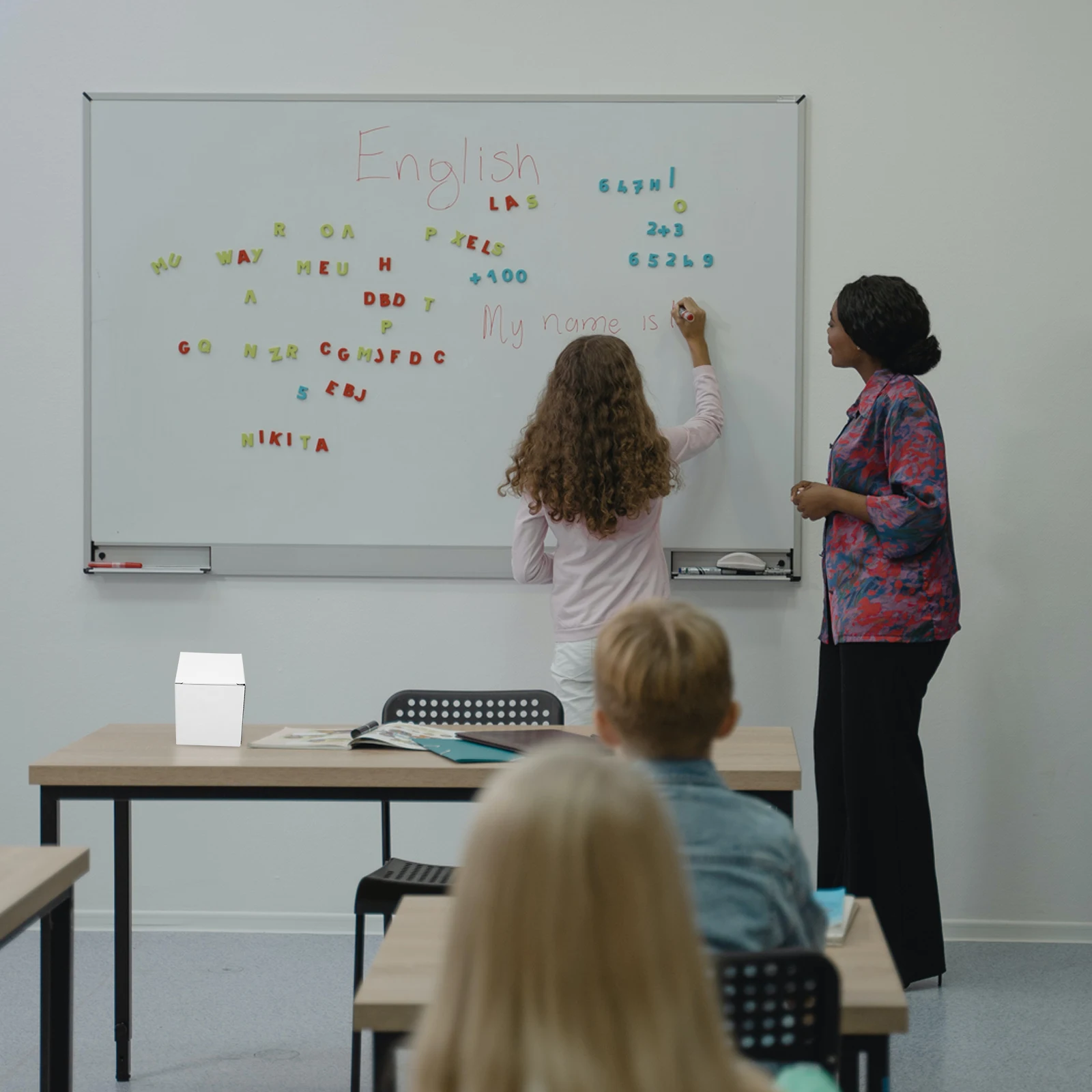 10 Pcs Monitor Packaging Boxes White DIY Wrapping Chalk Cases Compact Corrugated Paper Packing Boxes