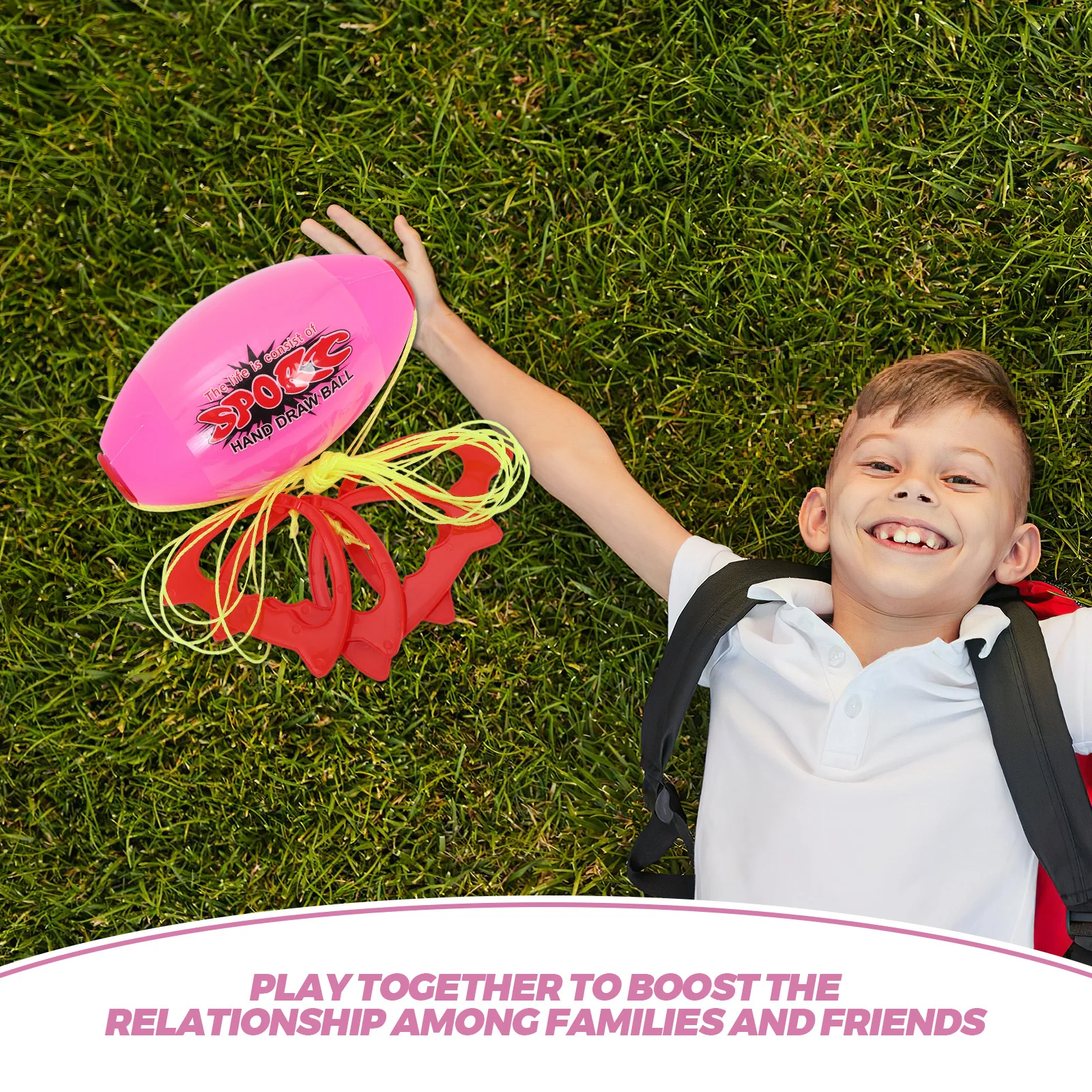 ลูกบอลจัมโบ้สำหรับเด็ก สีสุ่ม สำหรับกิจกรรมในร่มและกลางแจ้ง สนามเด็กเล่น กีฬา ของเล่นลูกบอลจัมโบ้