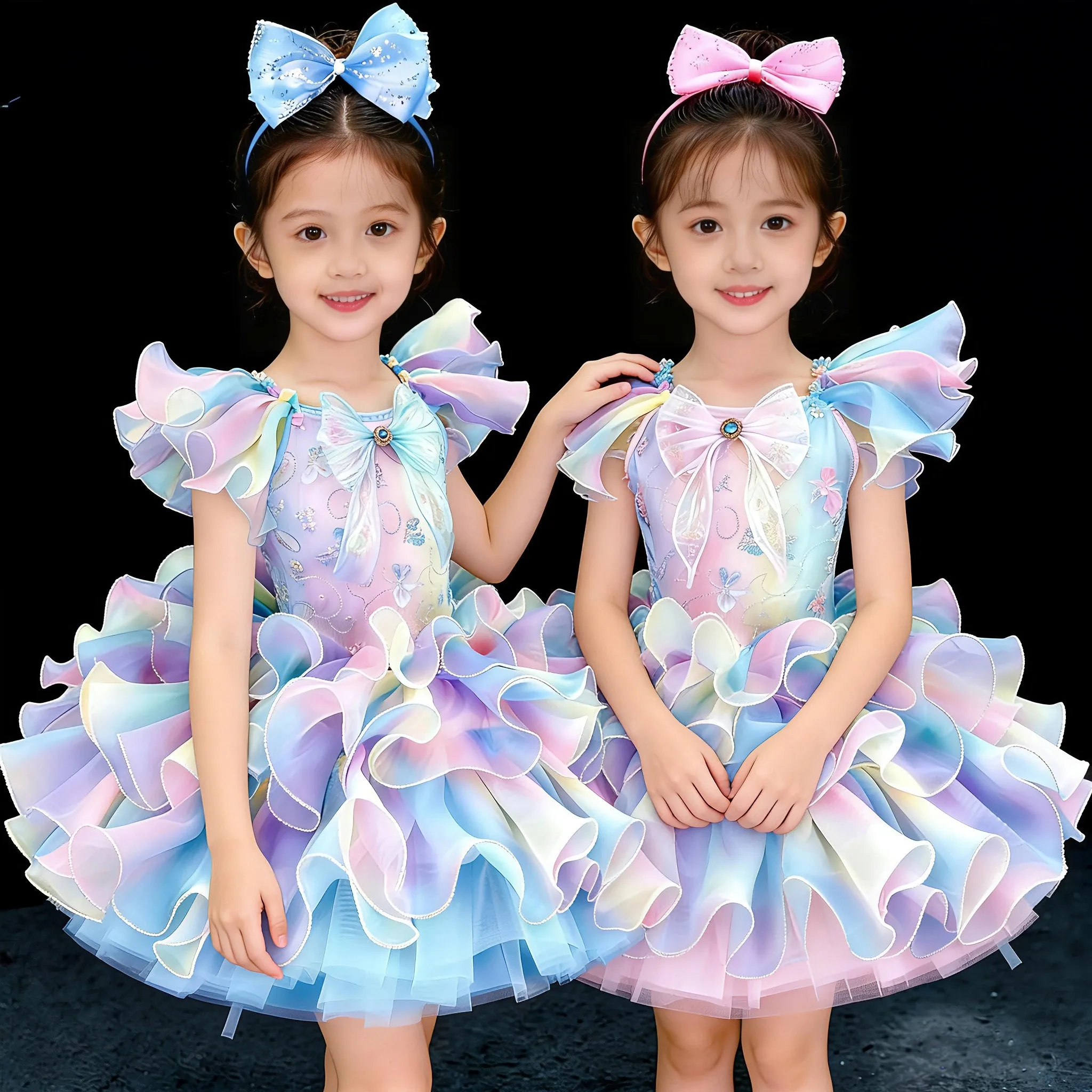 children's-puffy-skirt-performance-outfit-princess-sequin-tulle-ballet-dance-show-costume-girls'-traditional-ethnic-stage-clo