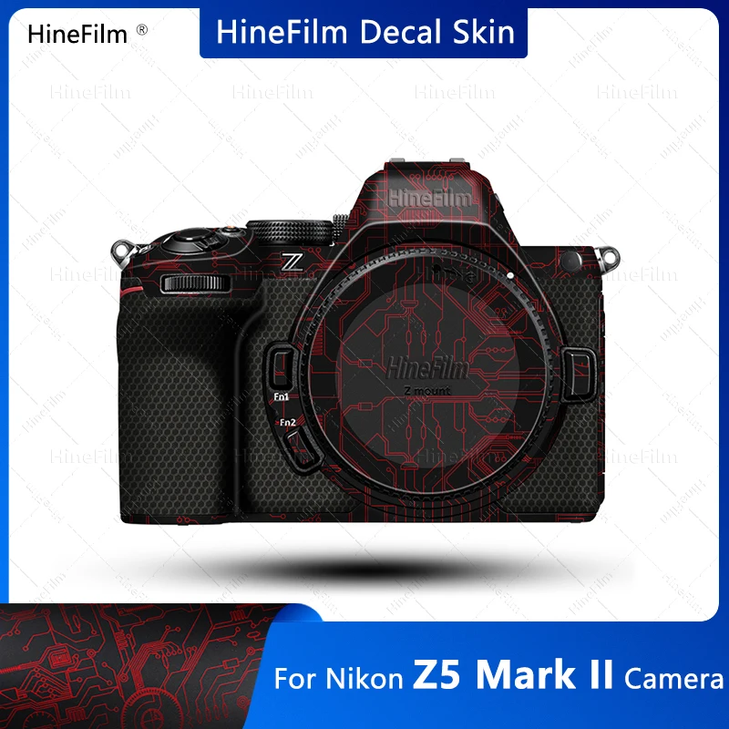 

Hinefilm Skin for Nikon Z5 II Camera Skin Z5II Sticker NikonZ5II Camera Protective Cover Film Z52 skin Wrap Sticker Z5 Mark II