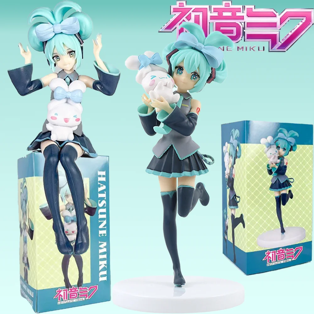 New Hatsune Miku Figure Anime Beautiful Girl Figure Tabletop Lovely Decorations Toy