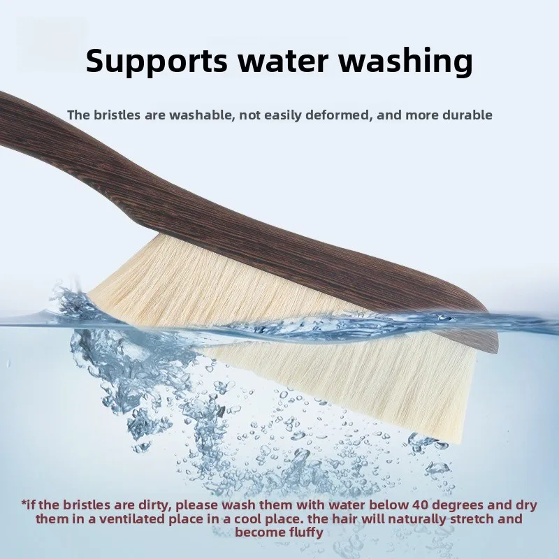 Wool brush, cleaning and maintenance piano keyboard care tool, dust removal guitar set tool, durable and safe material