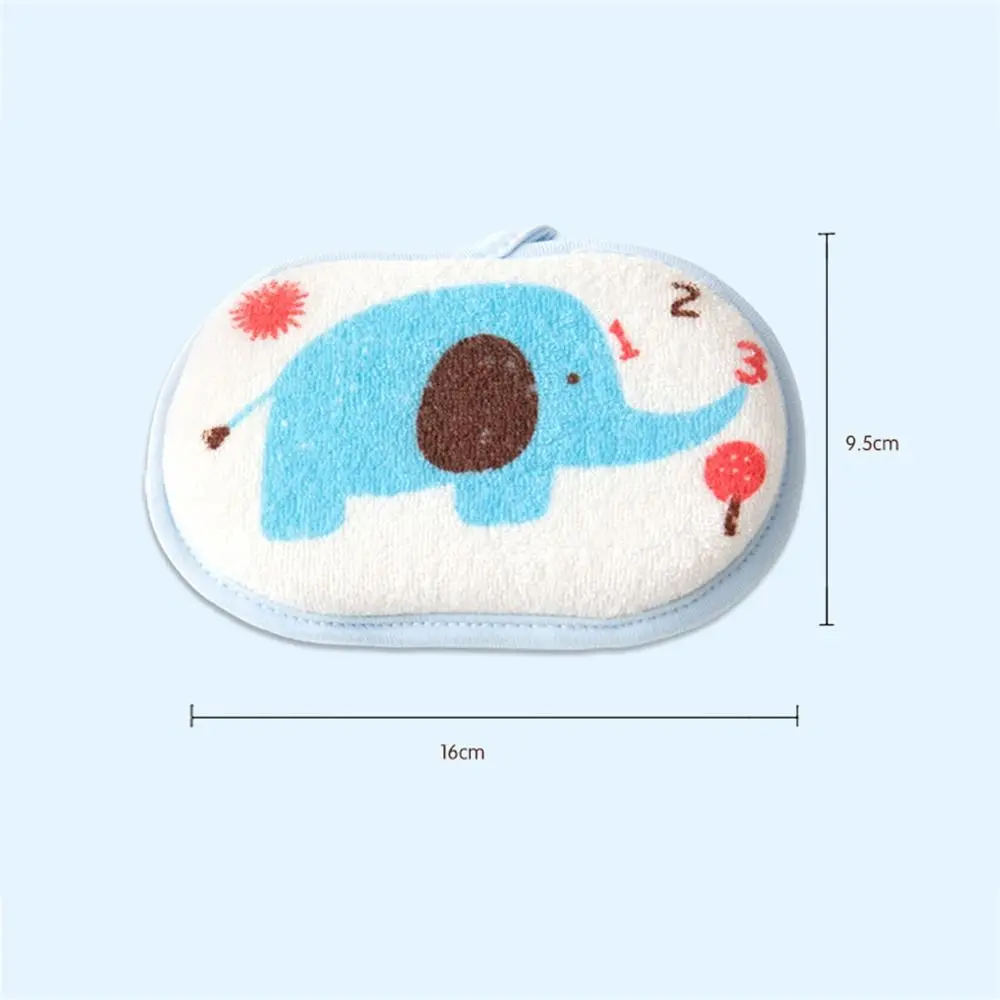 Spazzola per la pulizia della doccia Animale del fumetto per bambini Bambini piccoli Scrubber per il corpo Baby Shower Spugna per la pulizia Spazzola per asciugamani Spa Schiuma