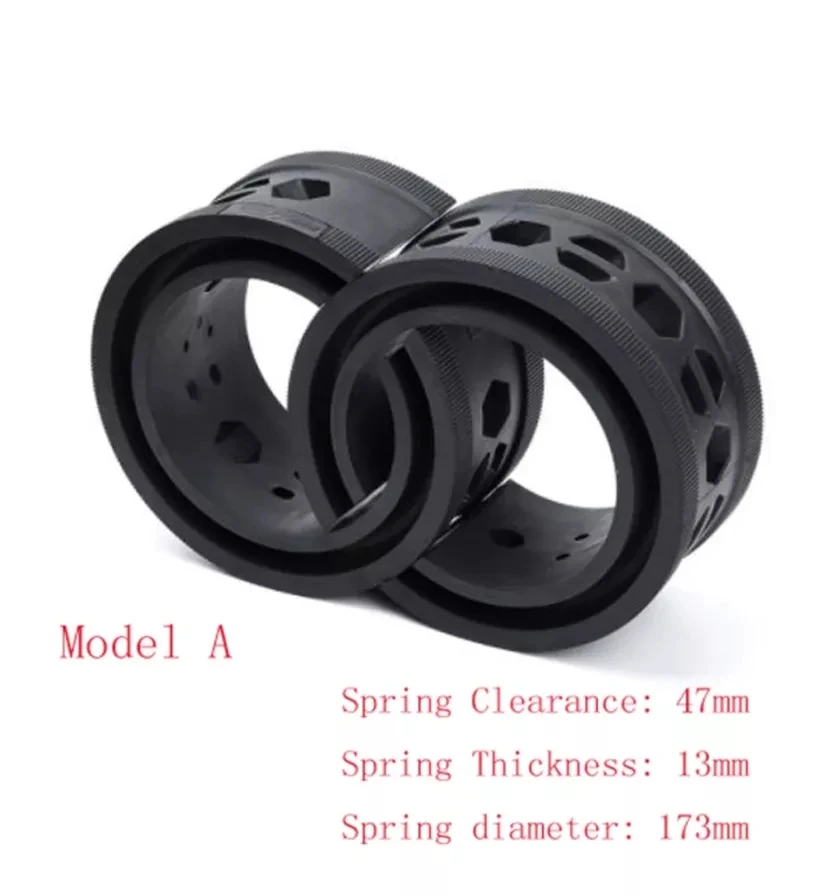 NEW car 19-hole Black Buffer Rubber Shock-absorbing Rubber Spring Buffer Rubber Pad Shock Absorber Shock-absorbing Rubber Spring