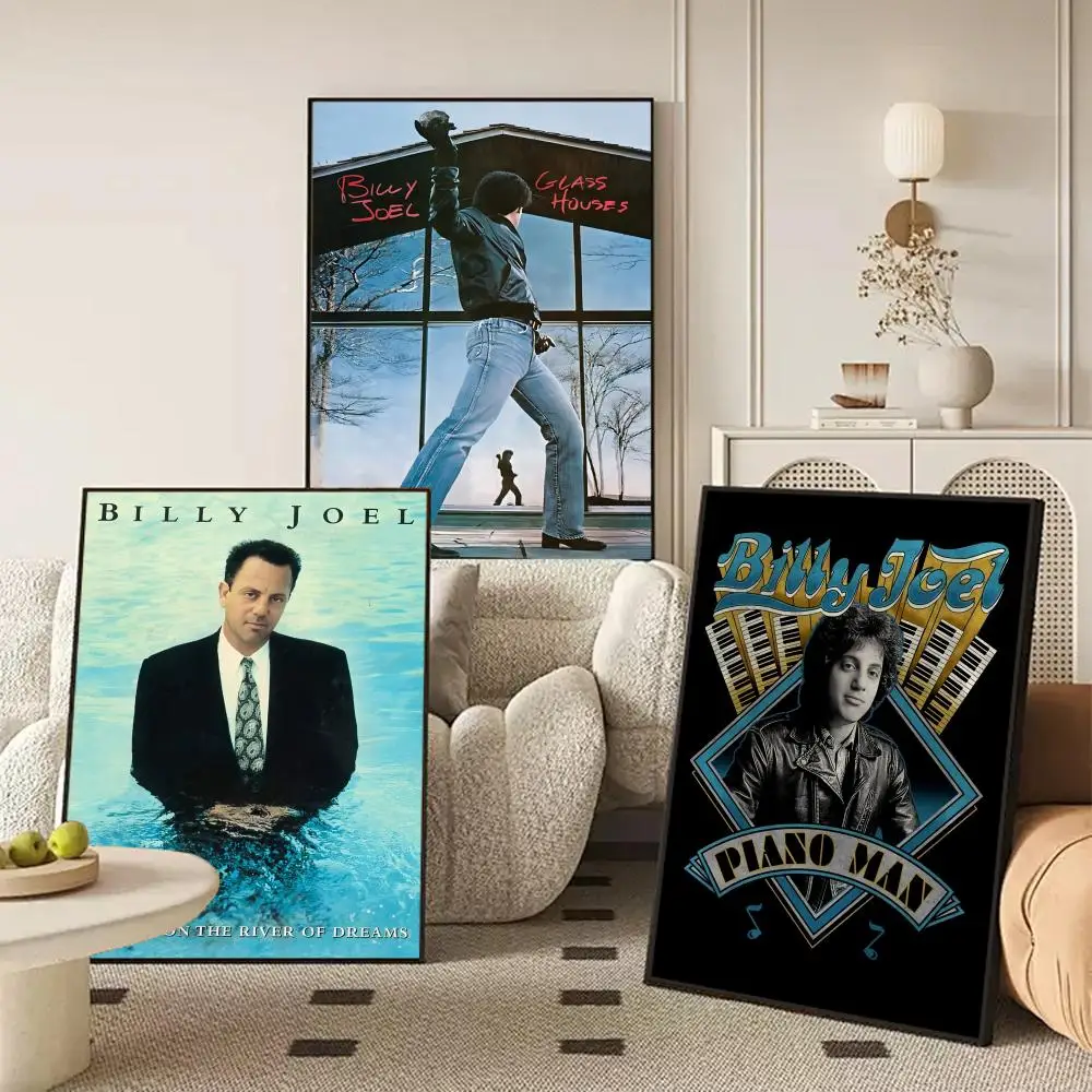 Billy Joel A Voyage on the River of Dreams Painting Calligraphy Canvas Poster Wall Art interior Hallway Home Decoration Holiday