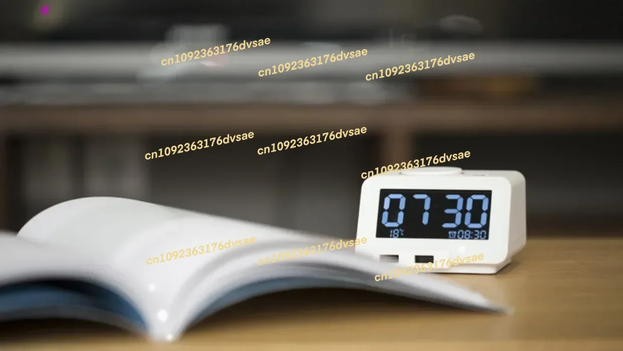 C1pro الإبداعية متعددة الوظائف الموسيقى المنبه LED الأطفال السرير ضوء مضيئة صامتة #4