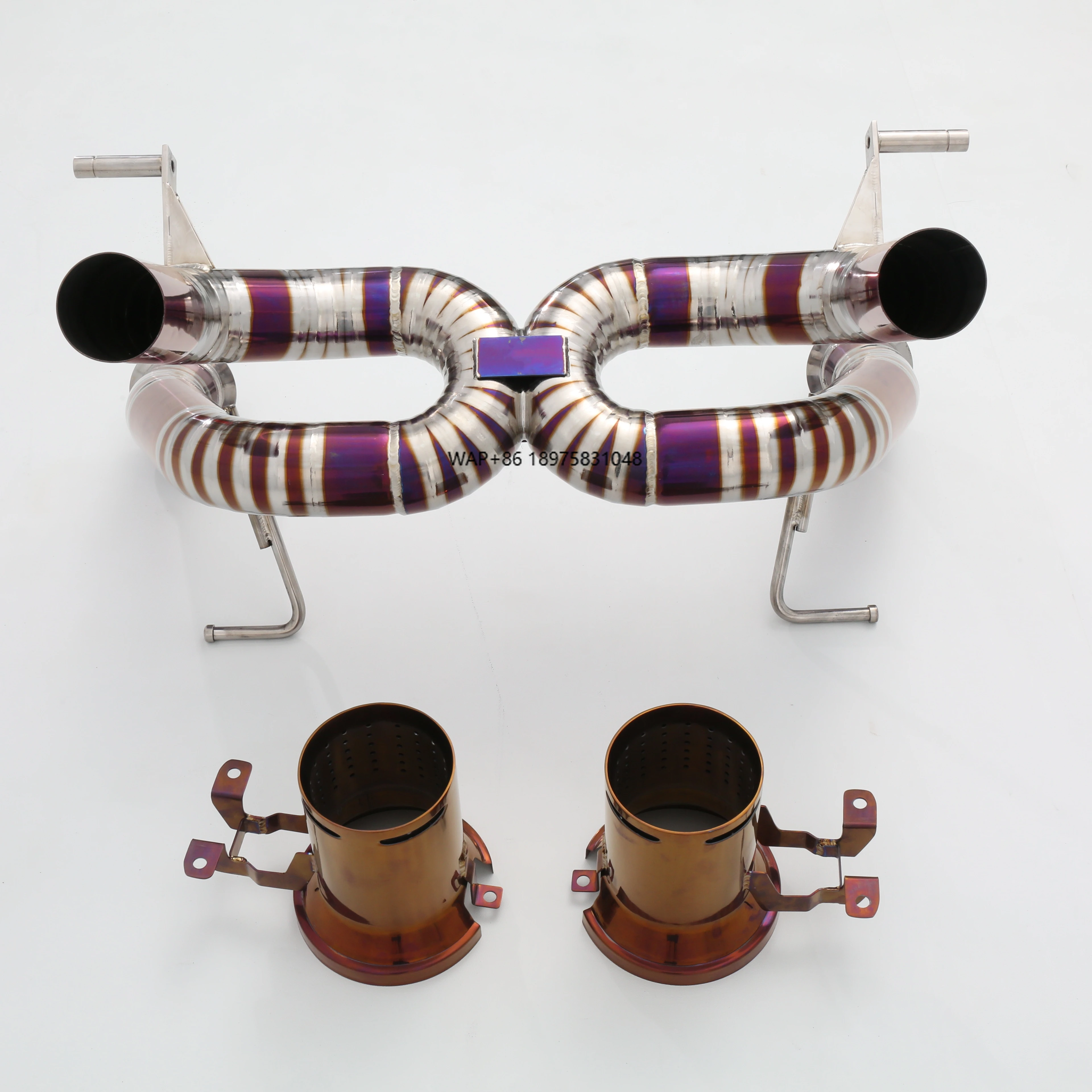 Premium Quality Titanium Valved Performance Exhaust System for to Exhaust Pipes