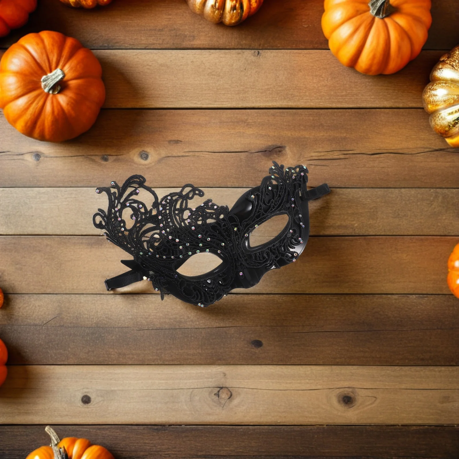 

Half Face Mask Cosplay Masks Beautiful Masquerade Props Halloween Decor Vintage Costume Plastic Dressing up Masques Woman