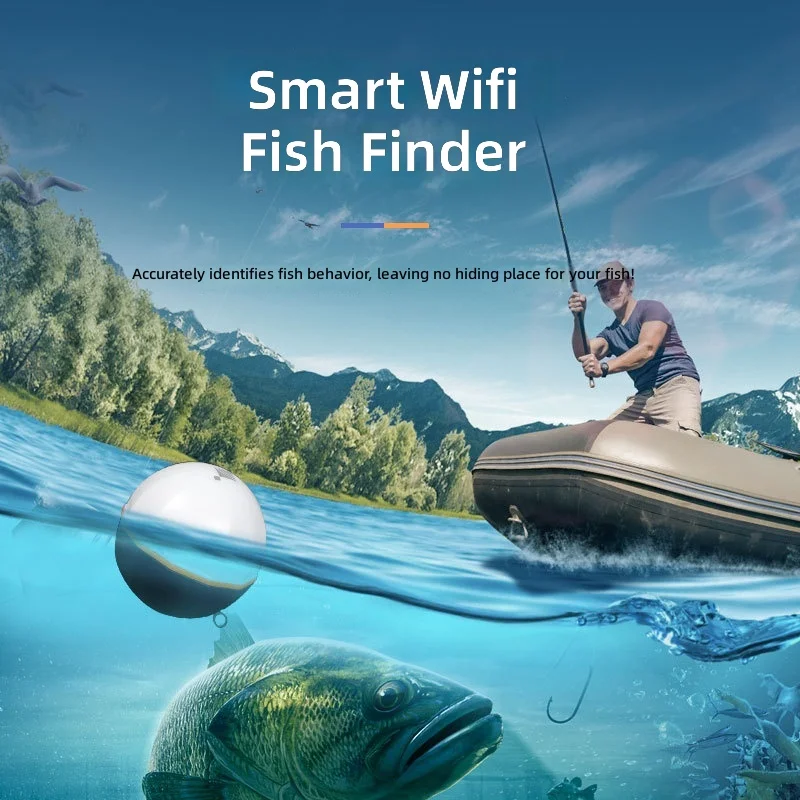 

fish finder visual high definition fishing underwater anchor fish device full set