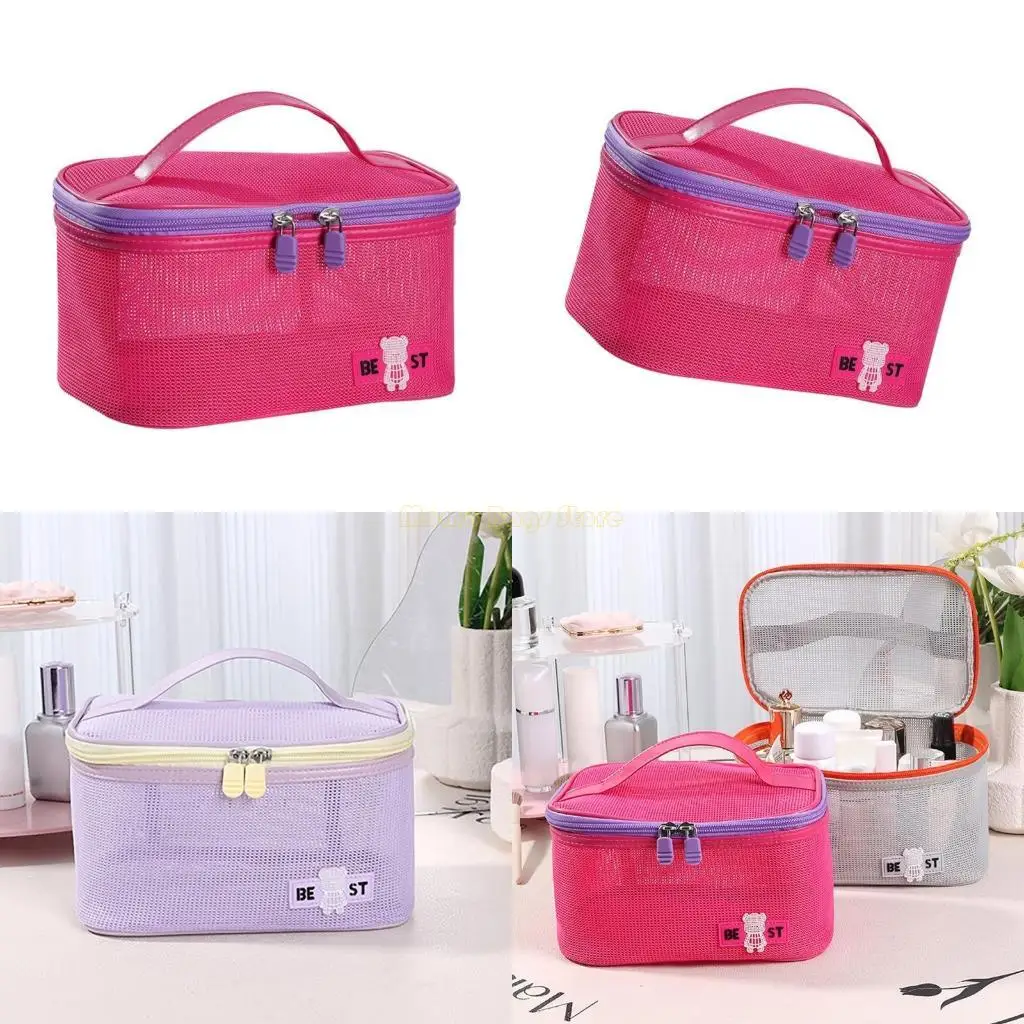 

X90D Косметическая сумка для перемещения макияжа для макияжа большие мощность мебетическая сумка для туалетных принадлежностей с