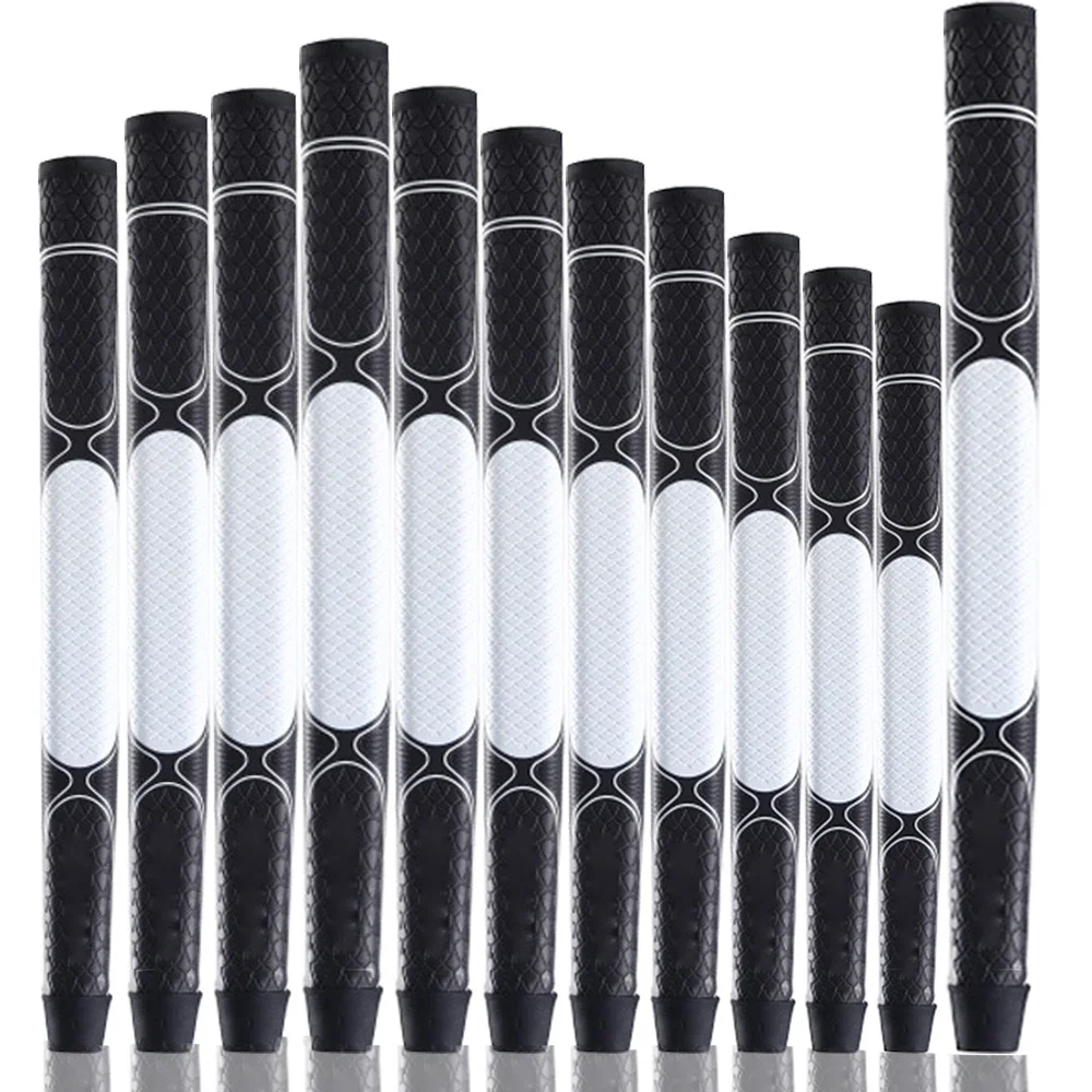 

Wholesale Custom Made Golf Grips Non-Slip Standard Size Rubber Golf Putter Fat Grips