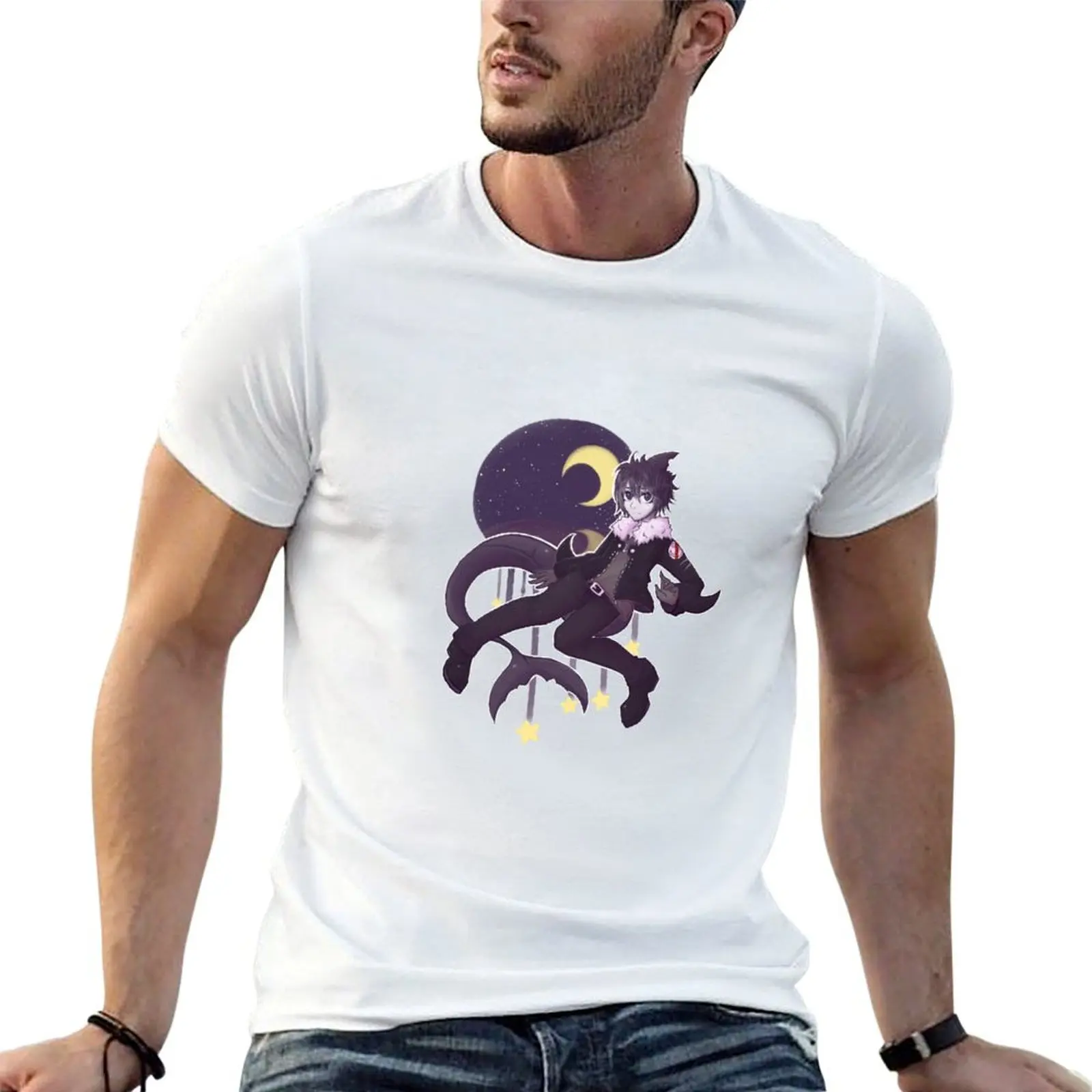 

prints t Wadanohara graphic t shirts T-Shirt with shirts mens Samekichi